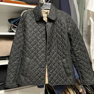 Burberry Brit Black Quilted Coat M